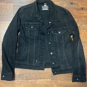 Levi's Black Denim Trucker Jacket